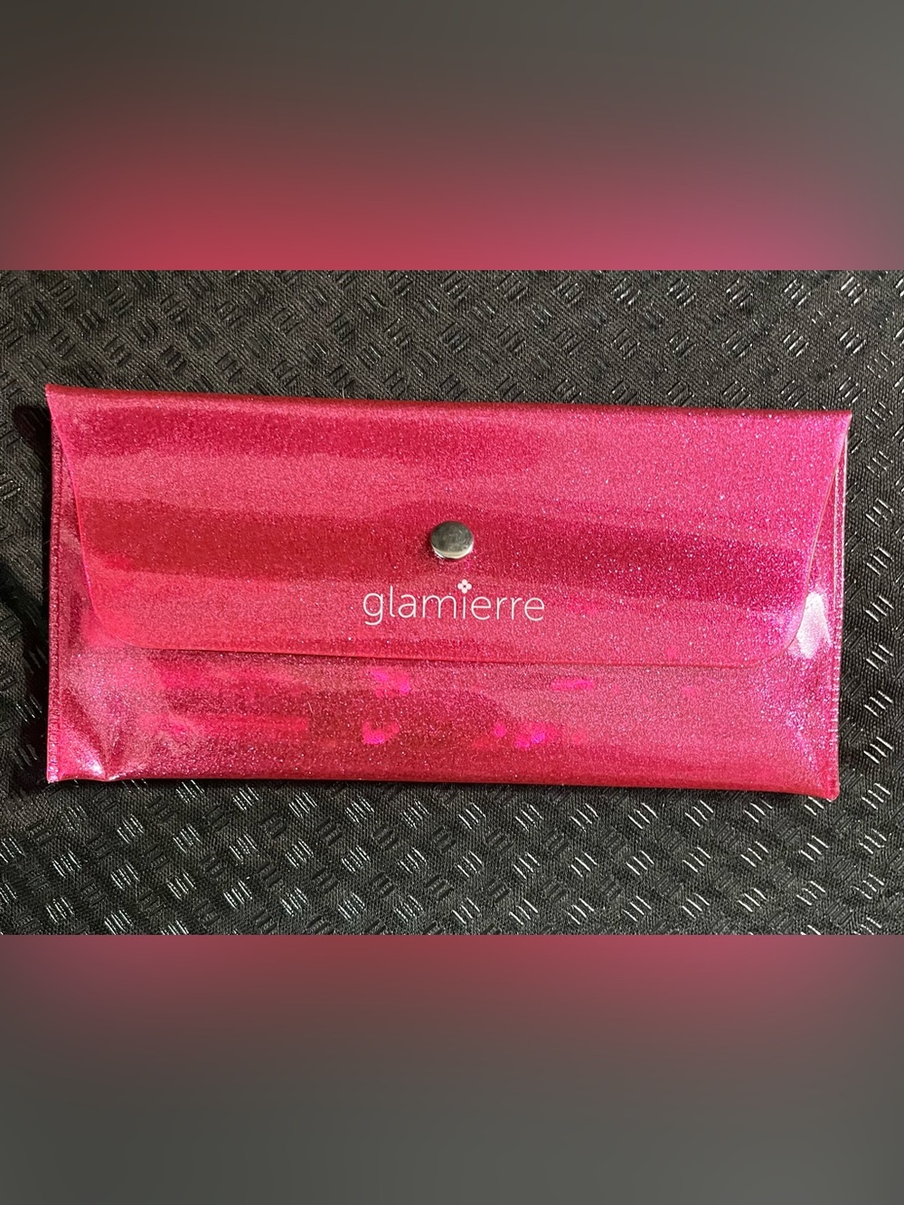 Glamierre Shimmery Hot Pink Makeup Brush Pouch